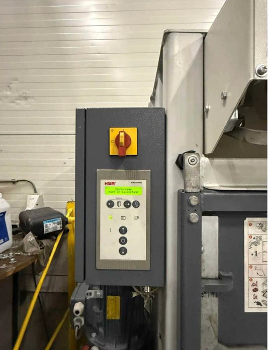 Ballenpresse Abfallpresse Müllpresse HSM V-PRESS 820 eco