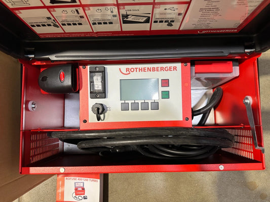 Rothenberger ROFUSE 1200 TURBO Heizwendelschweißgerät Durchmesser 32 - 1200mm