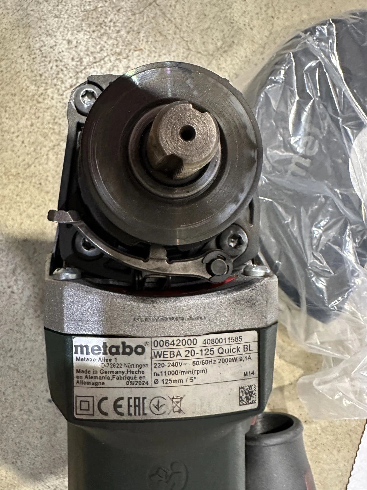 Metabo WEBA 20-125 QUICK BL Nr.37