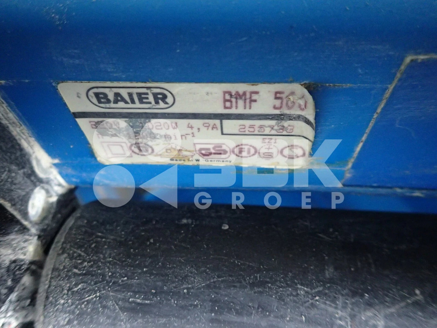 Baier BMF500 Schlitzfräse Mauernutfräse BMF 500