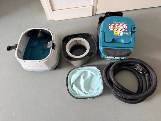 Makita DVC 867 L ohne Akku/Ladegerät Kabellos Bl LXT Klasse I Trocken Staubsaug