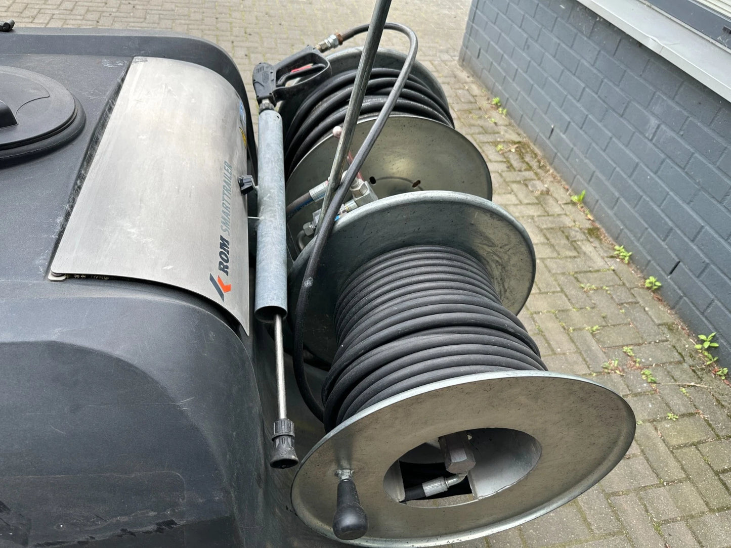 ROM SMART TRAILER Rohrreinigungsmaschine 150bar-50l/m Funkfernbedienung