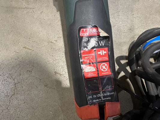Metabo WE 19-125 Q M-Brush Winkelschleifer Nr.131