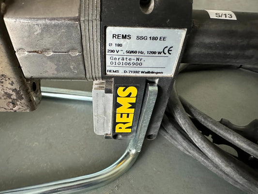 Rems Elektro welding mirror SSG 180 EE s/13