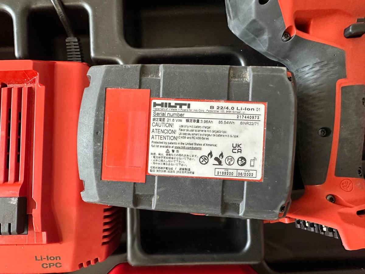 Hilti SF 4-A22 Akku/Ladegerät Akkuschrauber Vorführgerät