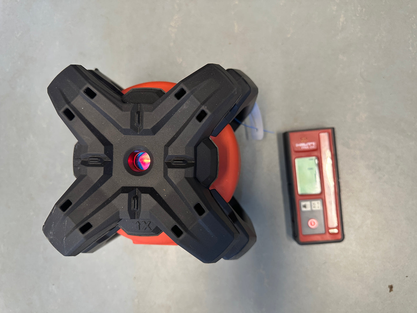 Hilti PR 30-HVS roterende laser + PRA 20 ontvanger