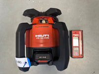 Hilti PR 30-HVS roterende laser + PRA 20 ontvanger