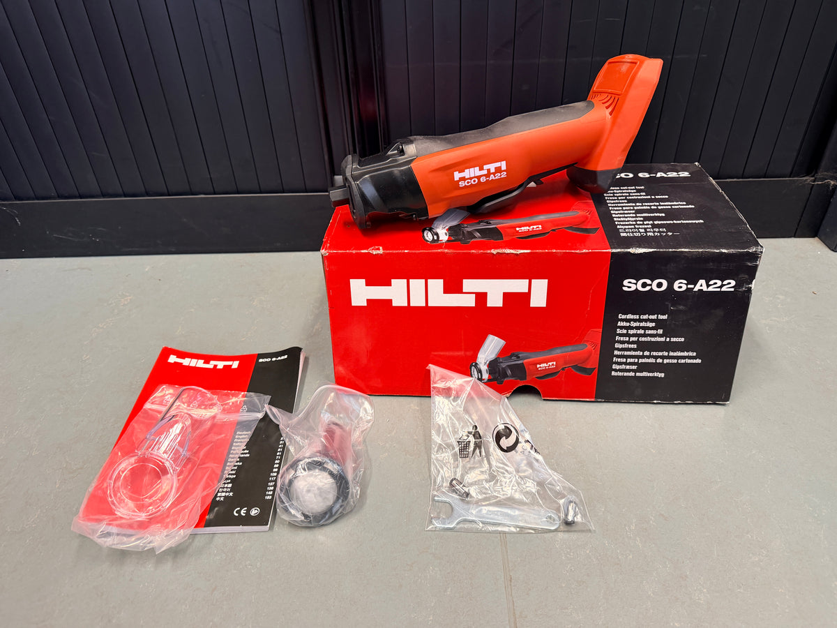 Hilti SCO 6-A22 gipsfrees uitsnijgereedschap H2