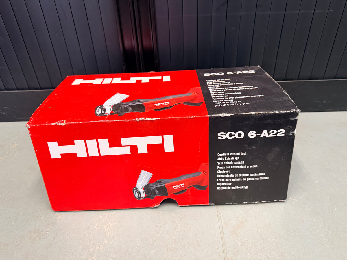Hilti SCO 6-A22 gipsfrees uitsnijgereedschap H2