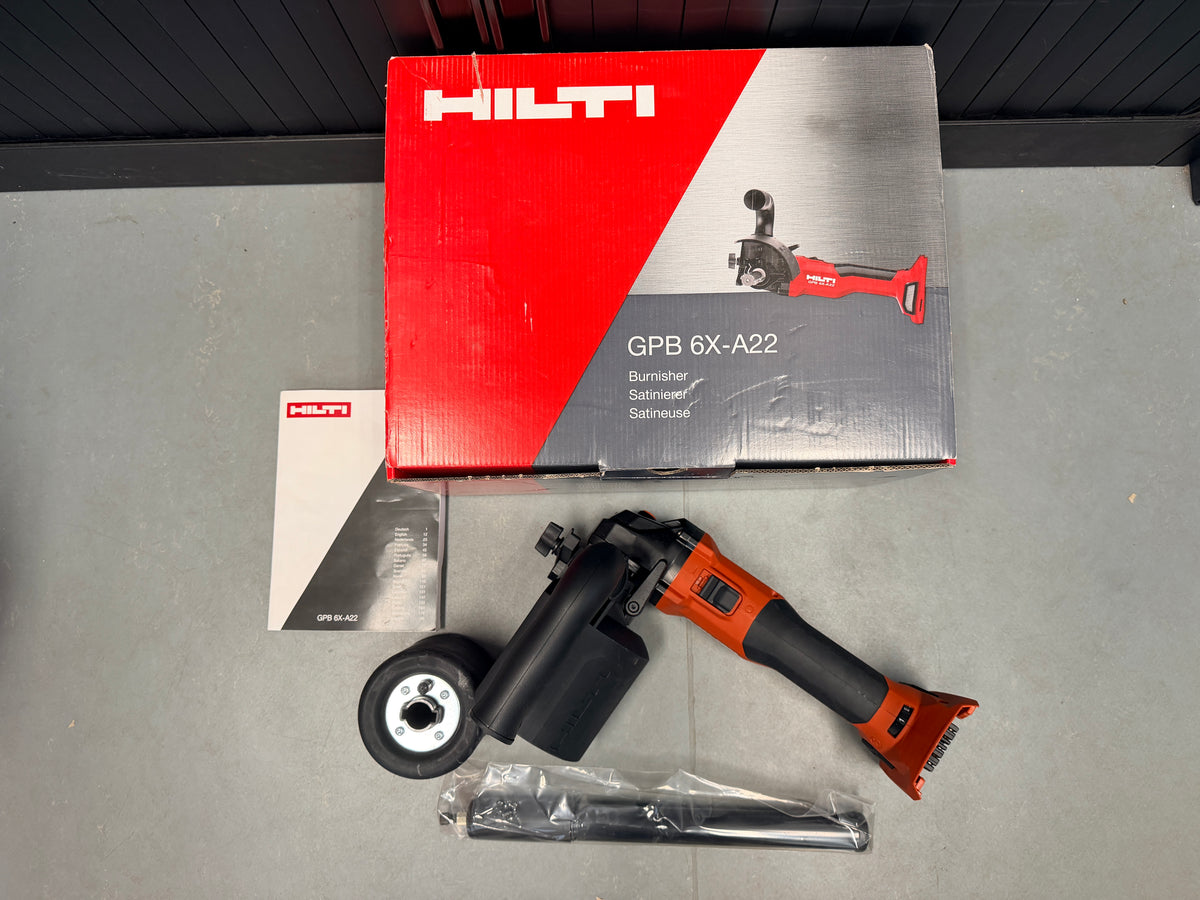Hilti GPB 6X-A22 polijsthulpmiddel ongebruikt H3