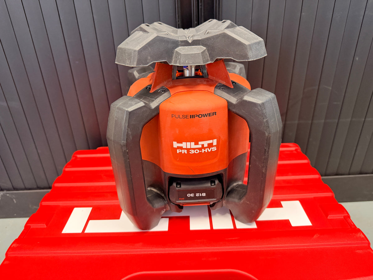 Hilti PR 30-HVS bouwlaser met PRA30 afstandsbediening/ontvanger en PR83 houder H5
