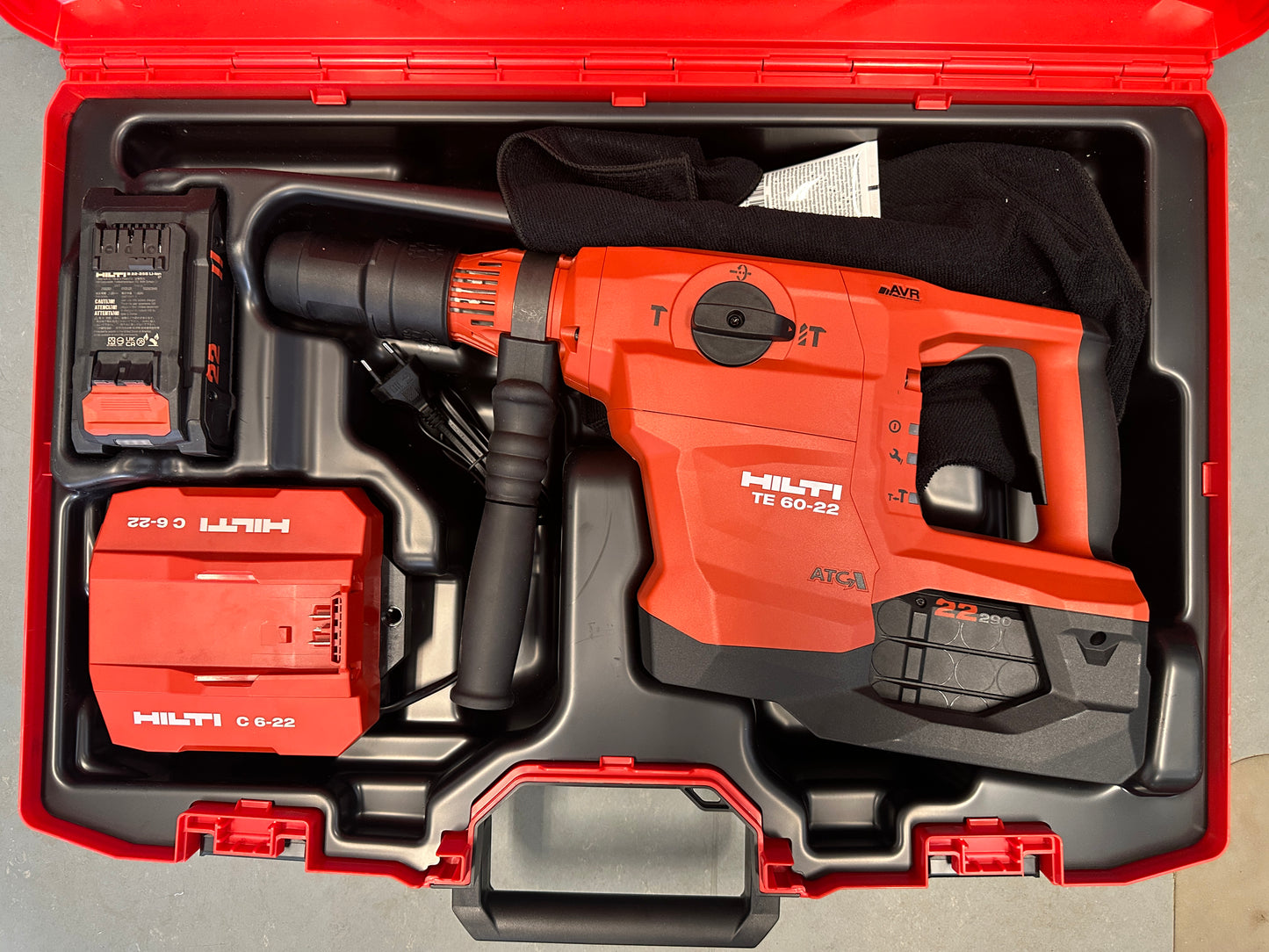 HILTI TE 60-22 Akku-Bohrhammer SDS Max