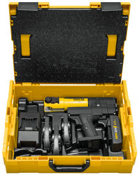 REMS Mini-Press 22V ACC set including persbekken V15, V22, V28 