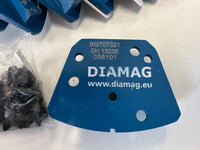 DIAMAG Wing Bleu 9 x diamond segments 18/20 grit