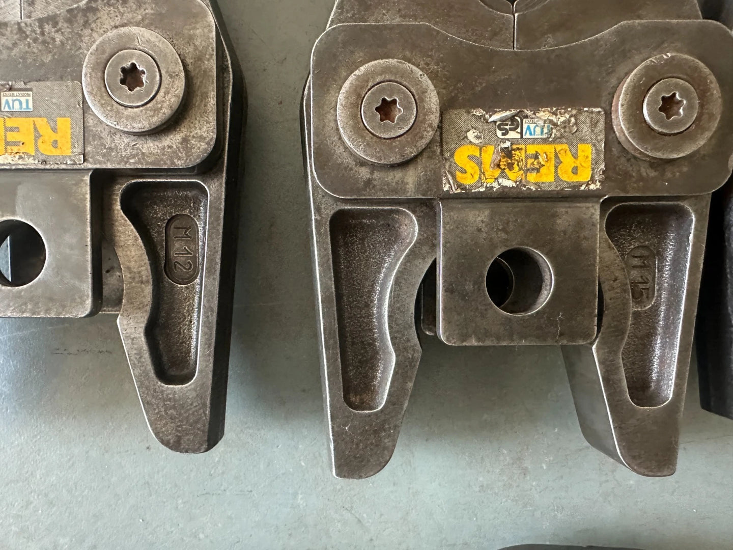 Rems  Mapress M12 15 22 28 35 Pressbacken im Koffer