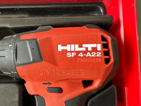 Hilti SF 4-A22  Akku/Ladegerät Akkuschrauber  Vorführgerät