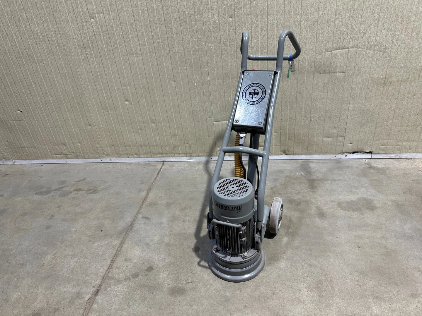 ---Diamantschleifmaschine HTC GL270  Bodenschleifmaschine 53kg. 4718