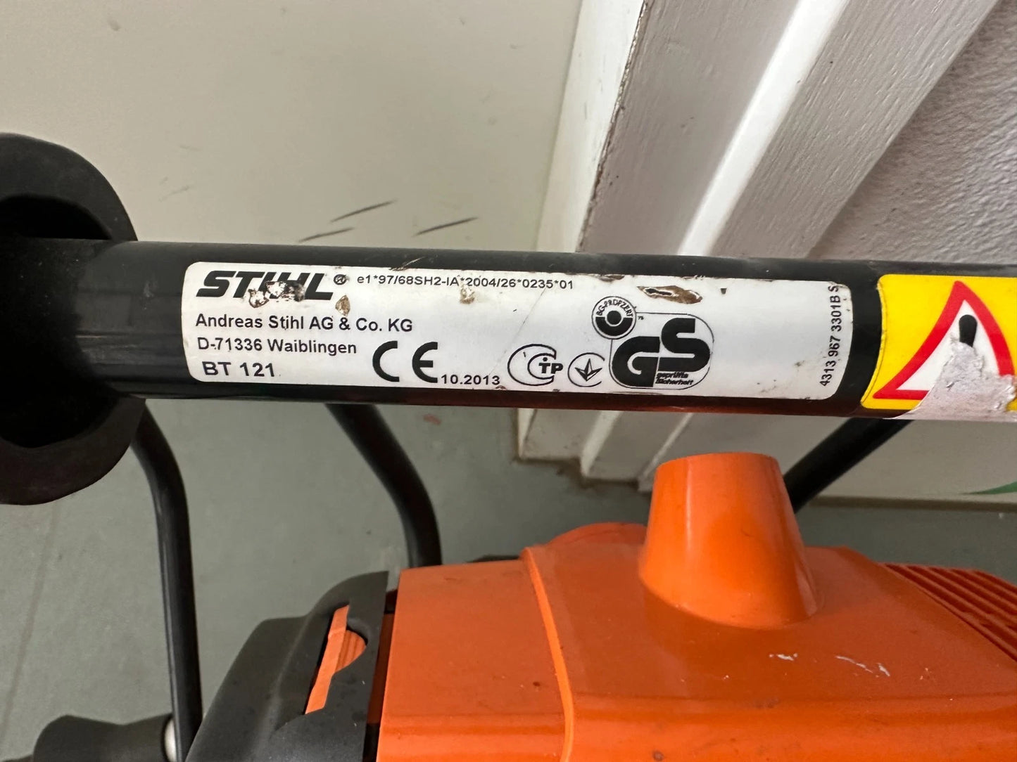 Stihl BT 121 Erdbohrer Pfahlbohrer