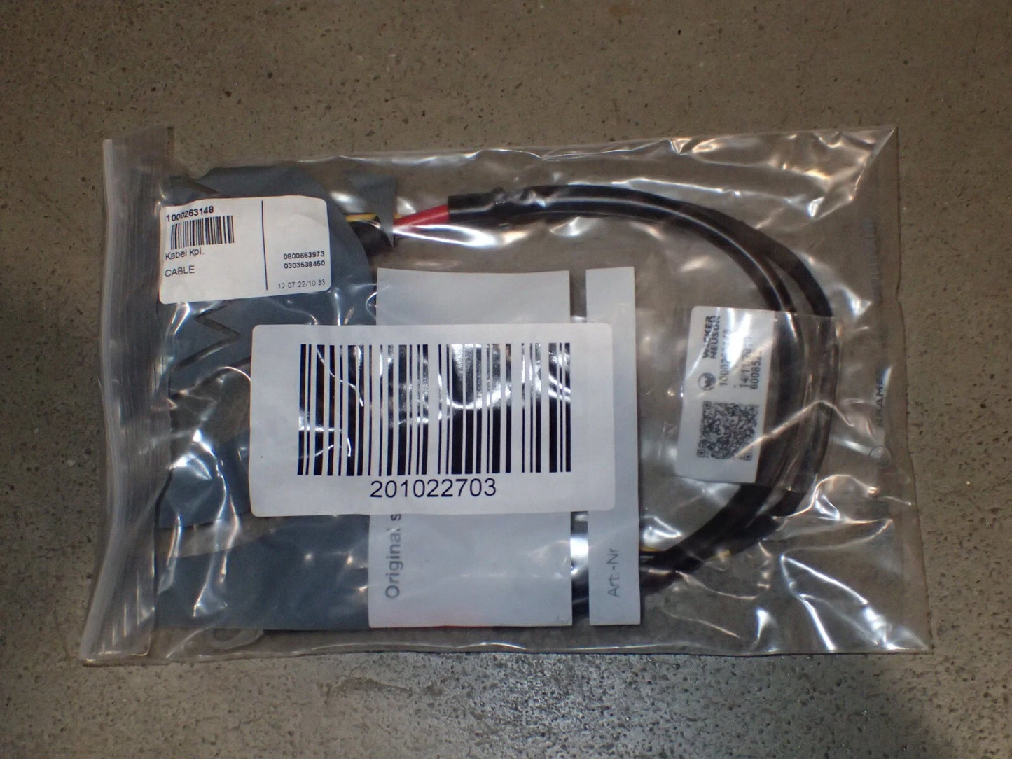Original Wacker 1000263148 Kabel set