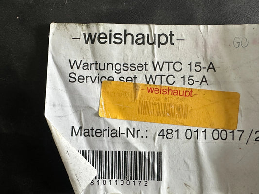 Weishaupt Maintenance Set WTC 15-A