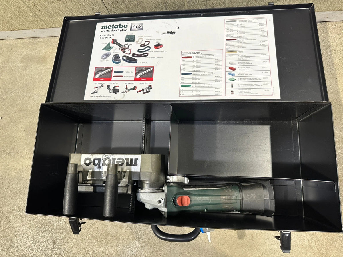 Metabo Akku Rohrbandschleifer RB 18 LTX 60 18V Solo Version Nr.60 4007430214171