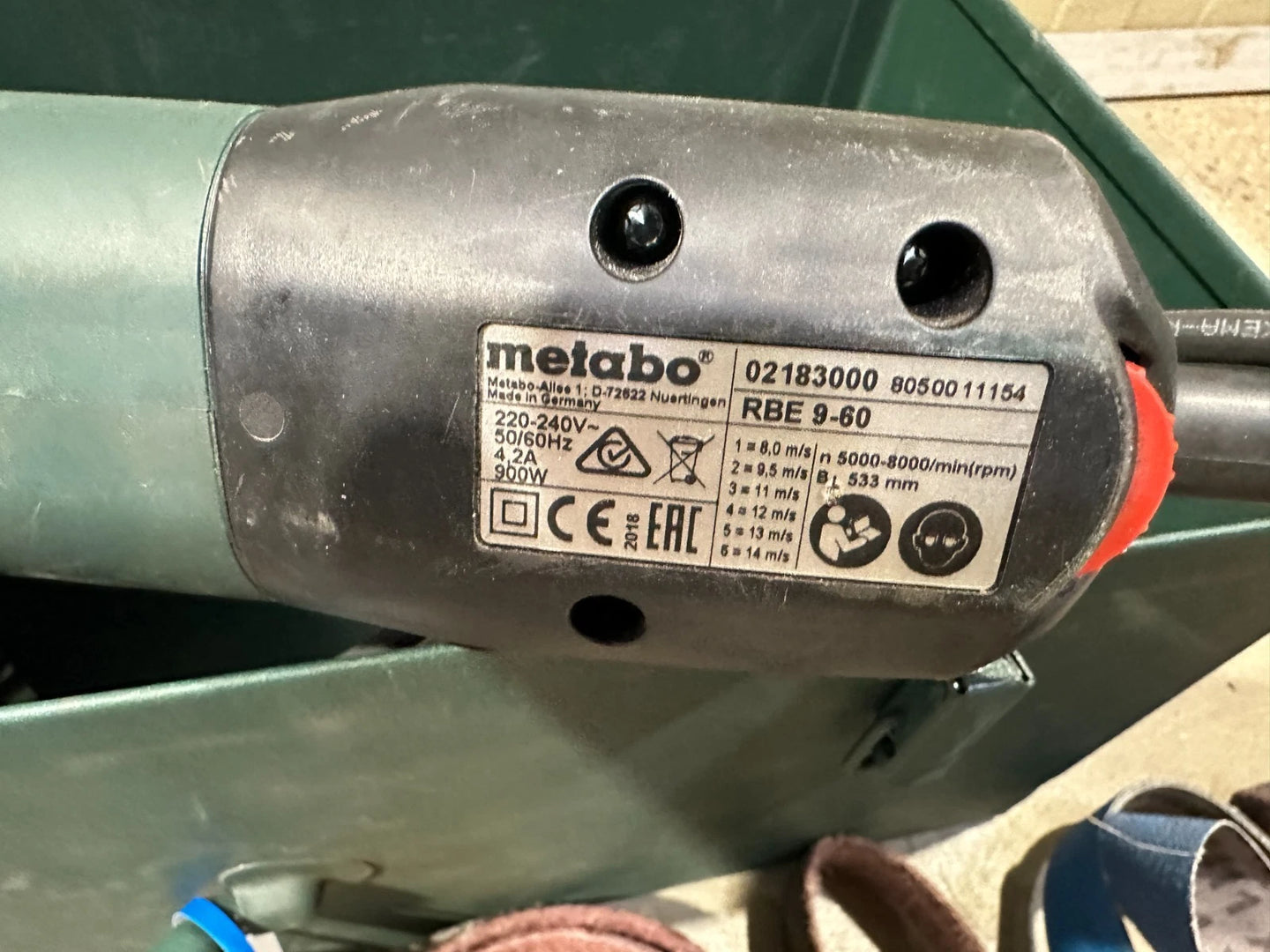 Metabo Rohrbandschleifer RBE  9-60 Nr.61