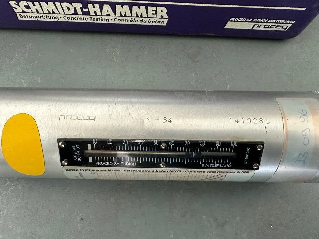 Proceq N34 Prüfhammer Original Concrete Test Hammer