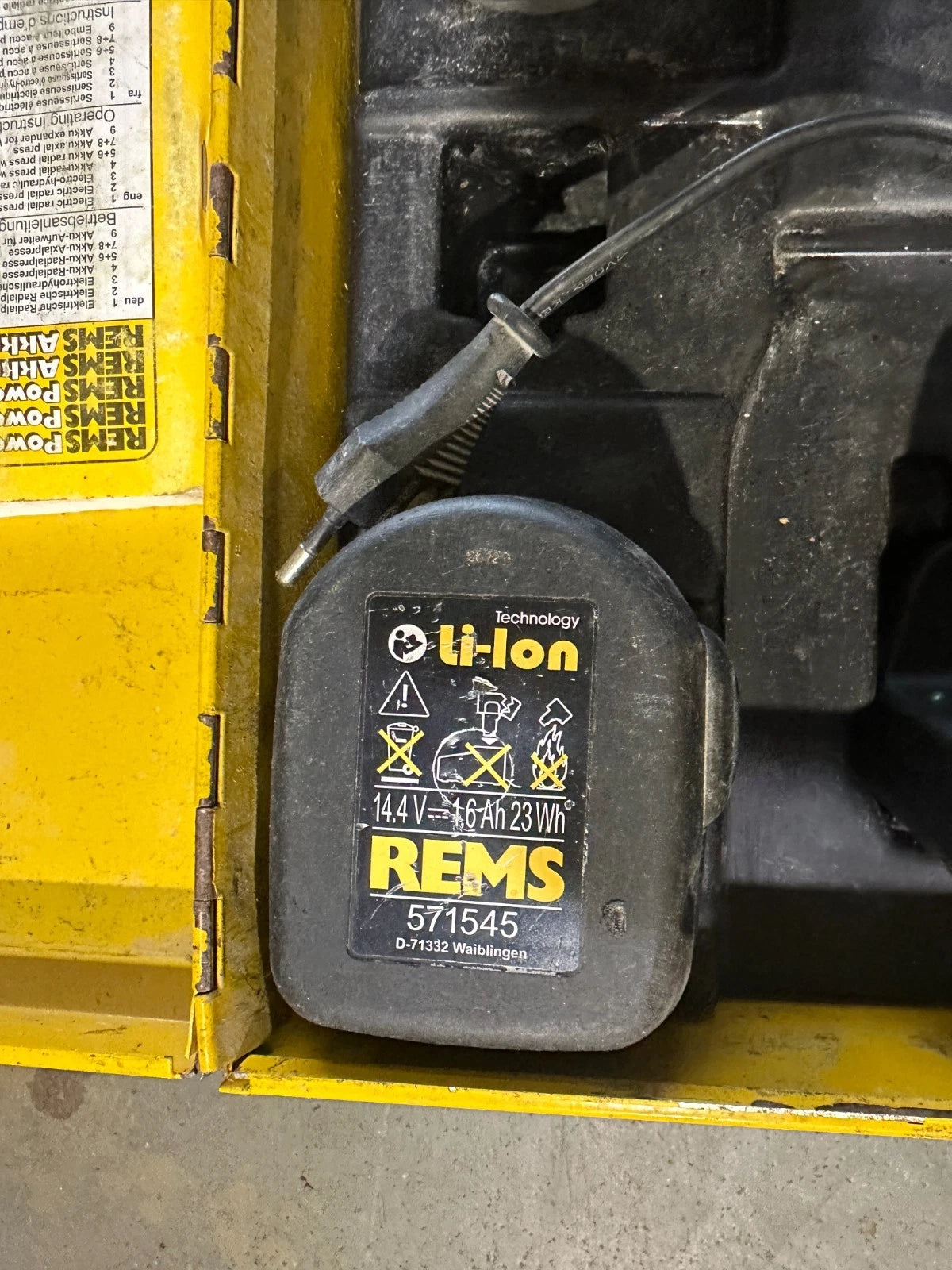 Rems Pressmaschine MINI Akku-Press ACC 14,4V ACC