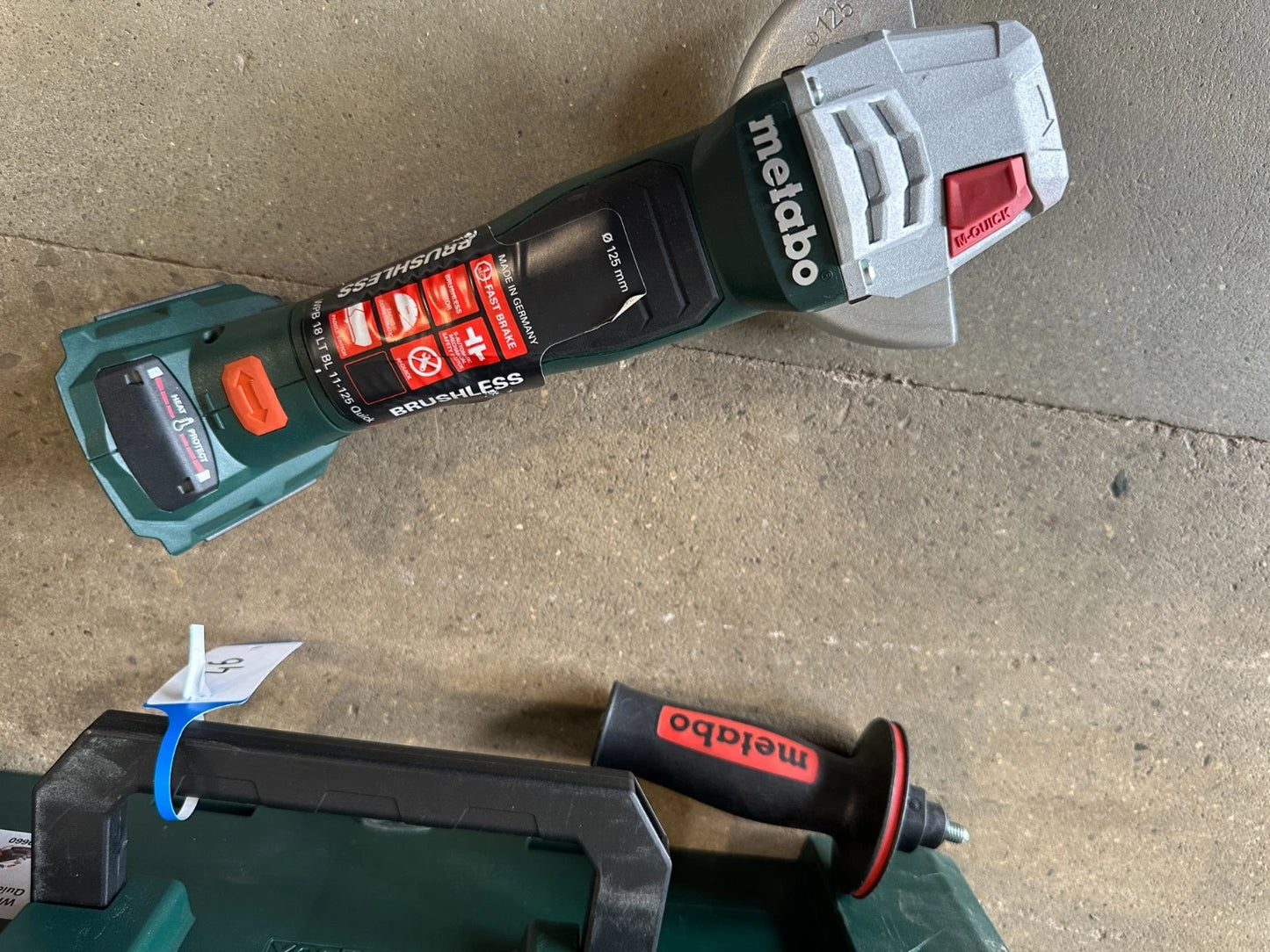 Metabo WPB 18 LT  BL 11-125 QUICK Vorführgerät Nr.46