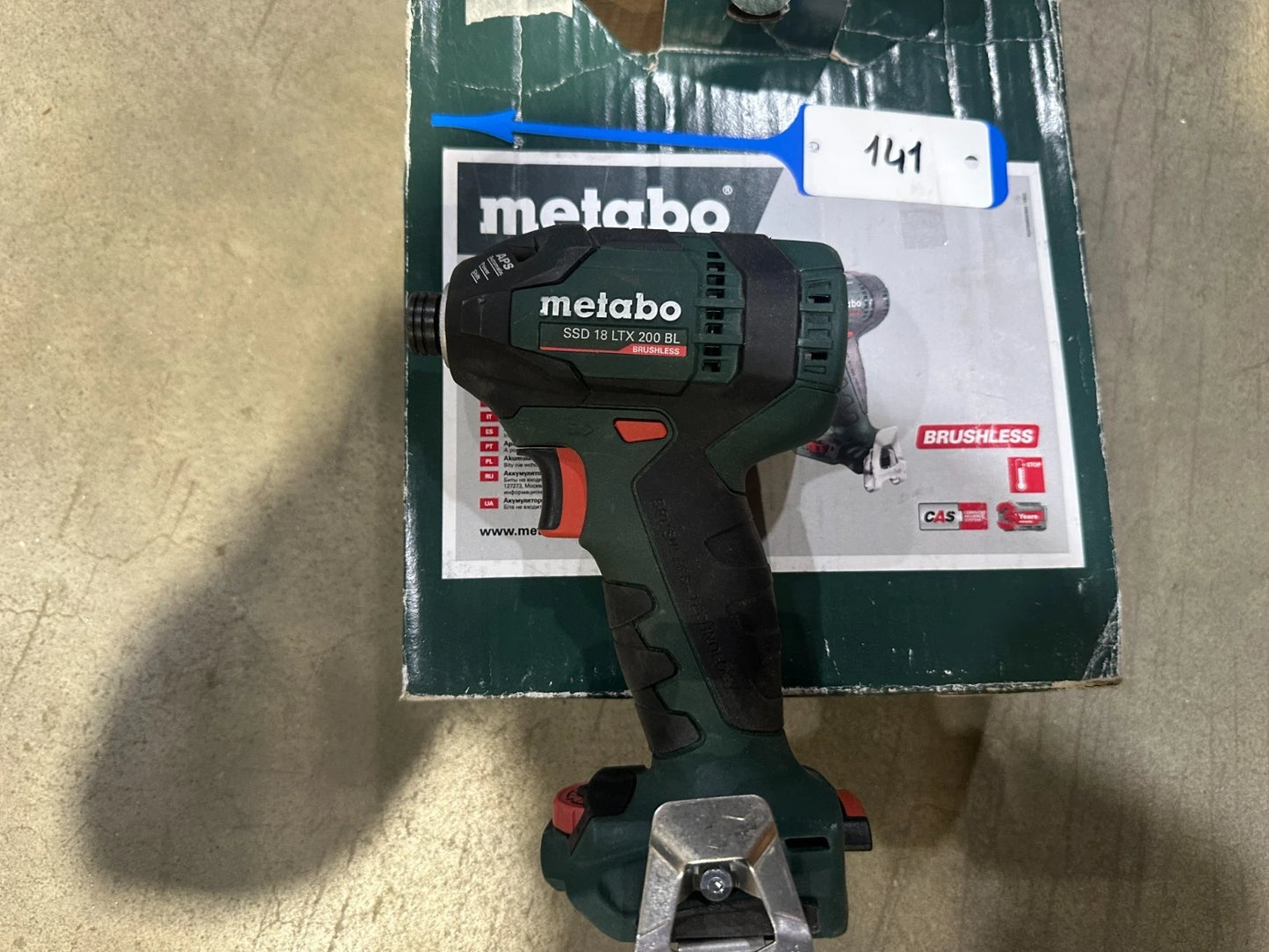 Metabo  SSD 18 LTX 200 BL Nr.141 4007430330307