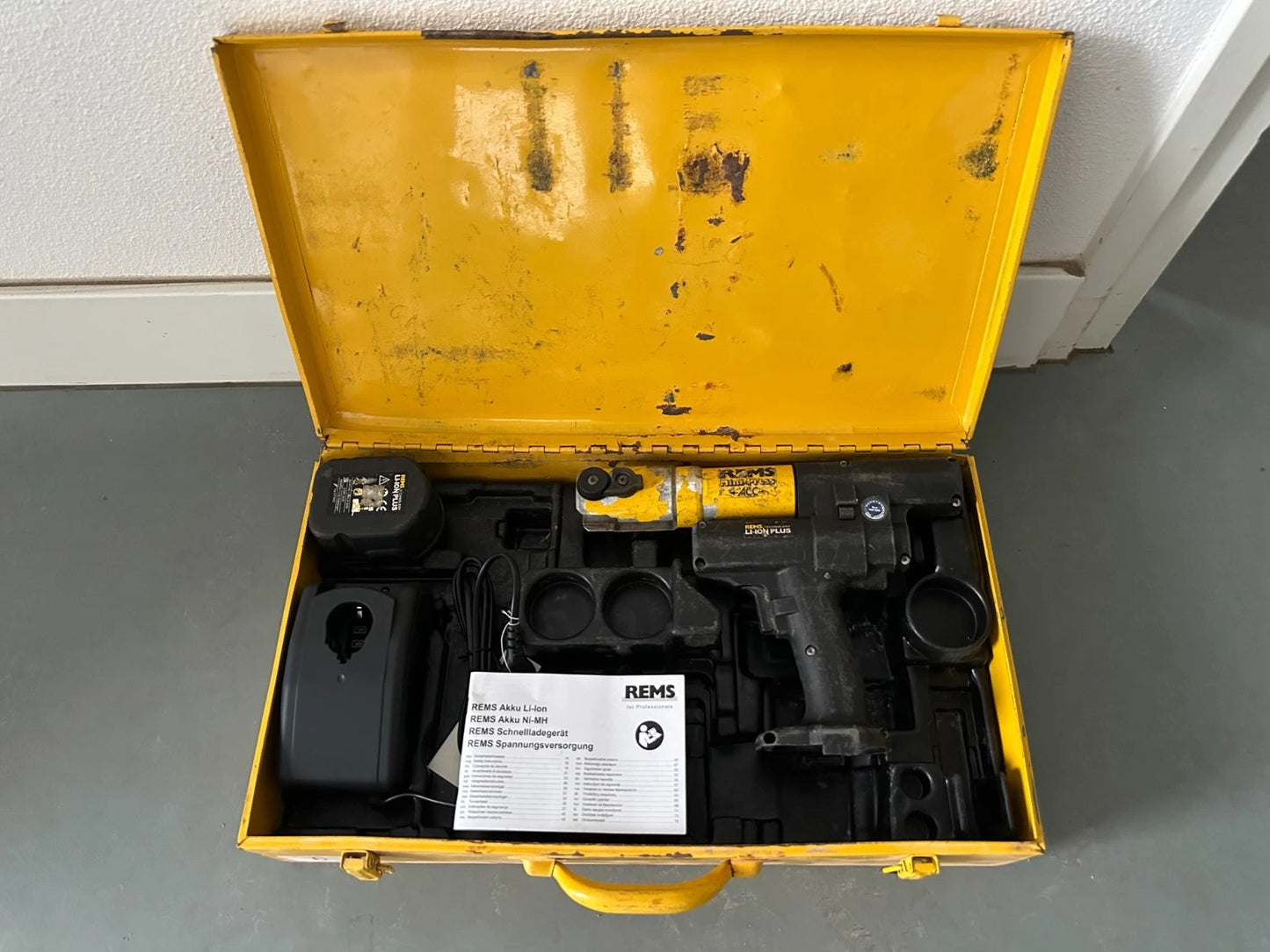 Rems Pressmaschine Mini Akku-Press ACC 14,4V ACC