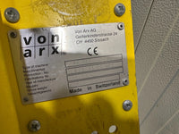 Von Arx FR200 Fünfkant-Lamellen Oberflächenfräse Betonfräse Estrichfräse 8192