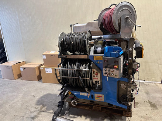 Rom Ecofit Rohrreinigungsmaschine 150bar-100l/m Einbaumaschine Funkfernbedienung