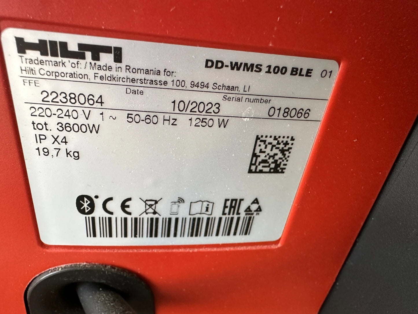 Hilti Wassermanagementsystem DD-WMS 100 BLE + DD-WMK-BI