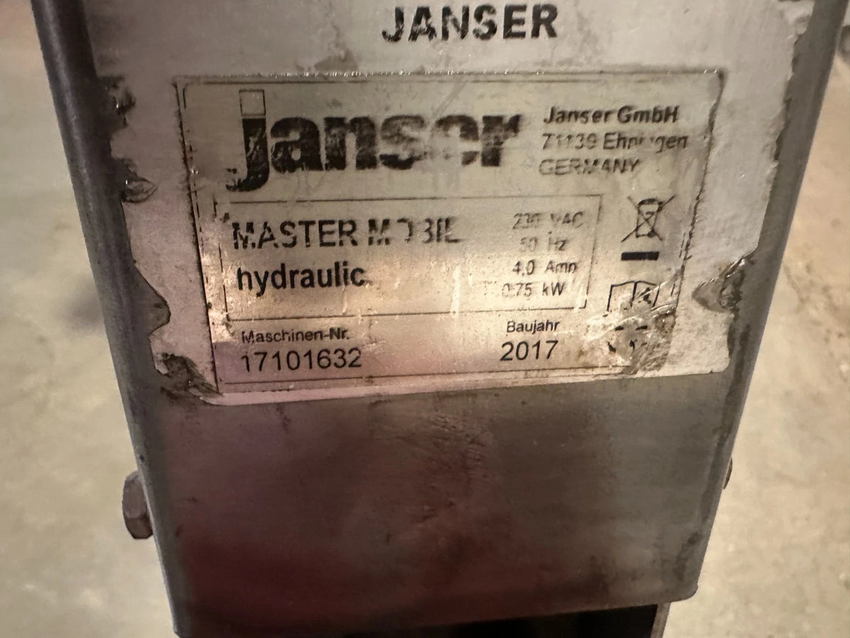 Janser Master MOBIL Vario Stripper Silent Bodenbelagsentferner stripper 8503