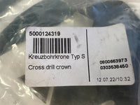 Wacker Ratio Kreuzbohrkrone Typ: S, 90 mm, Flexibel in Durchmesser und Tiefe