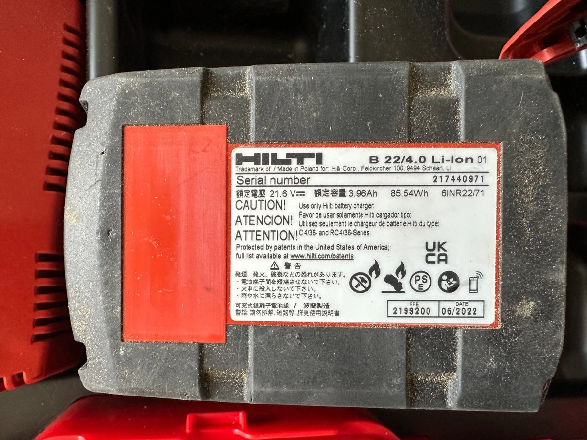 Hilti SF 4-A22  Akku/Ladegerät Akkuschrauber  Vorführgerät