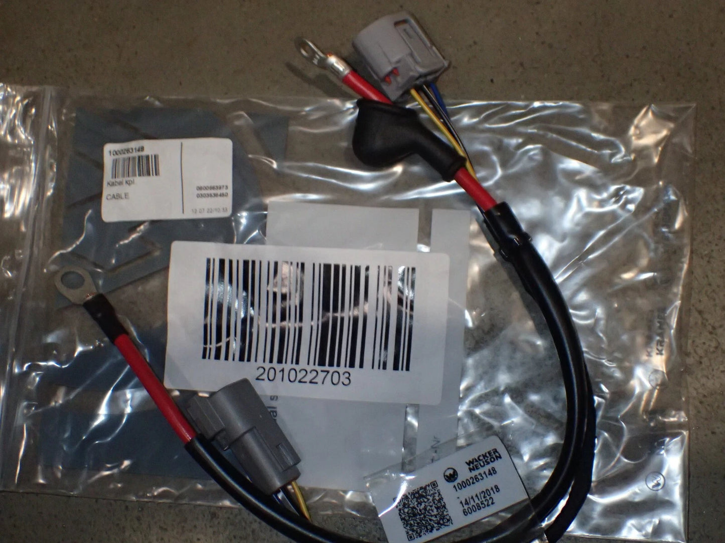 Original Wacker 1000263148 Kabel set