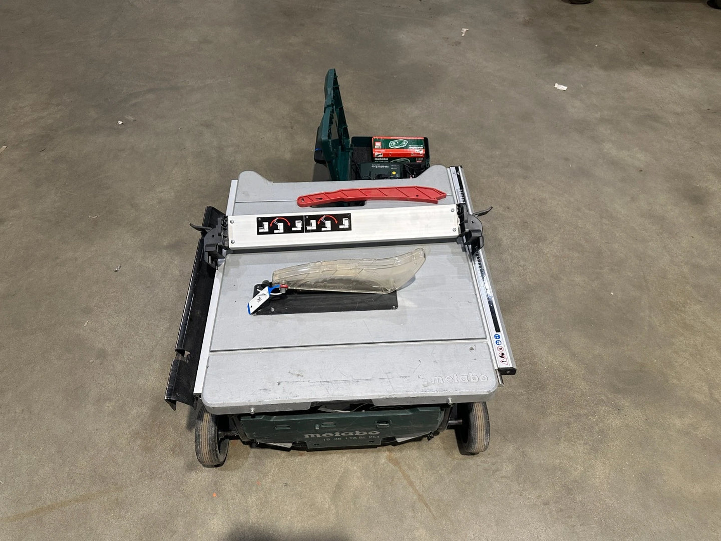 Metabo TS 36 LTX BL254 Akku-Tischkreissäge  mit Untergestell 2xAkku/Ladegr Nr.72