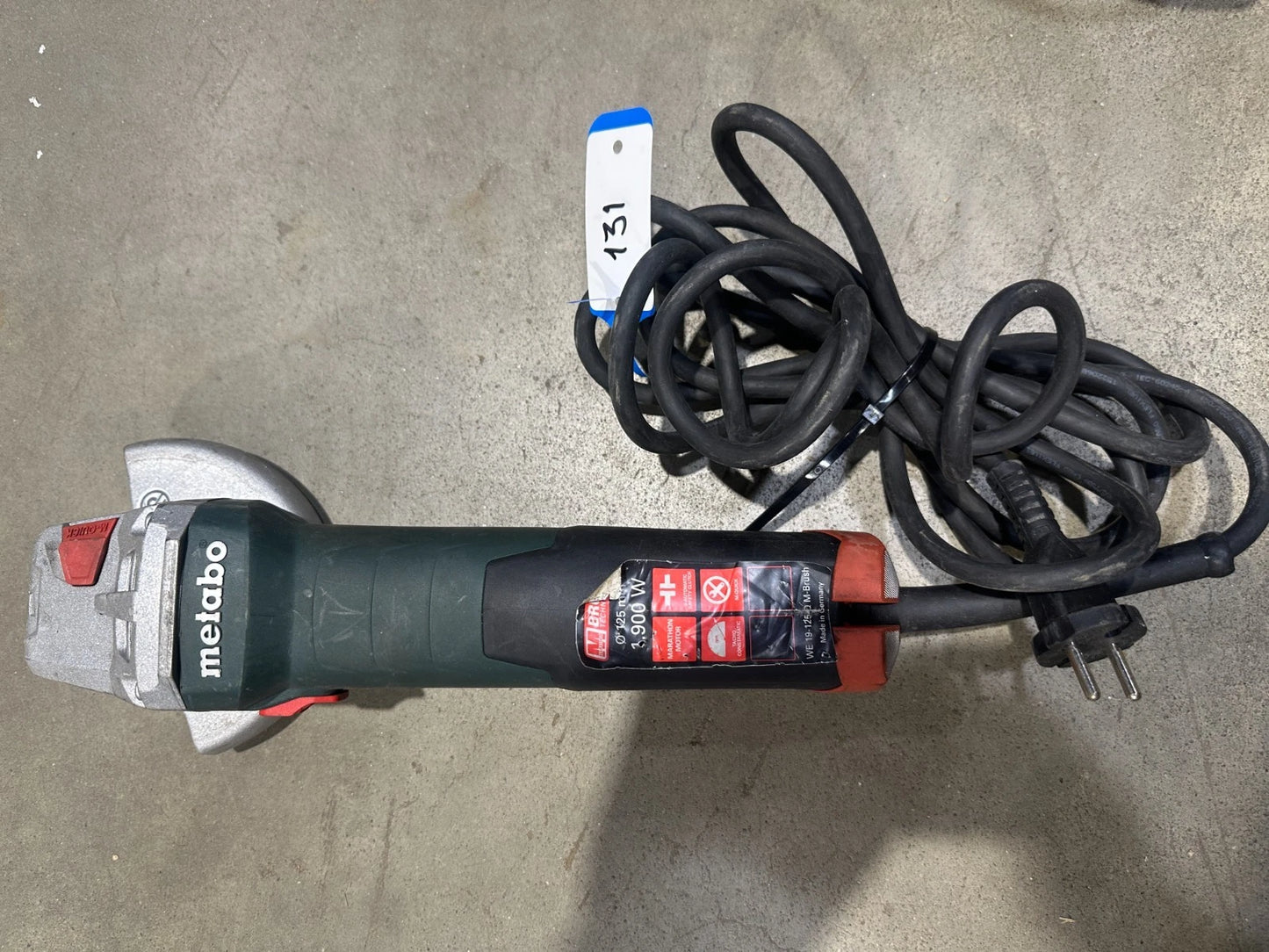 Metabo WE 19-125 Q M-Brush Winkelschleifer  Nr.131