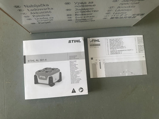 Ladegerät Mehrfach Stihl AL 301-4 230 V Neu Laden Bis 4 Batterien