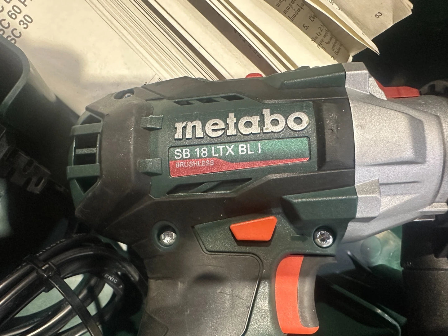 Metabo Akku Schlagbohrschrauber SB 18 LTX BL I Vorführgerät