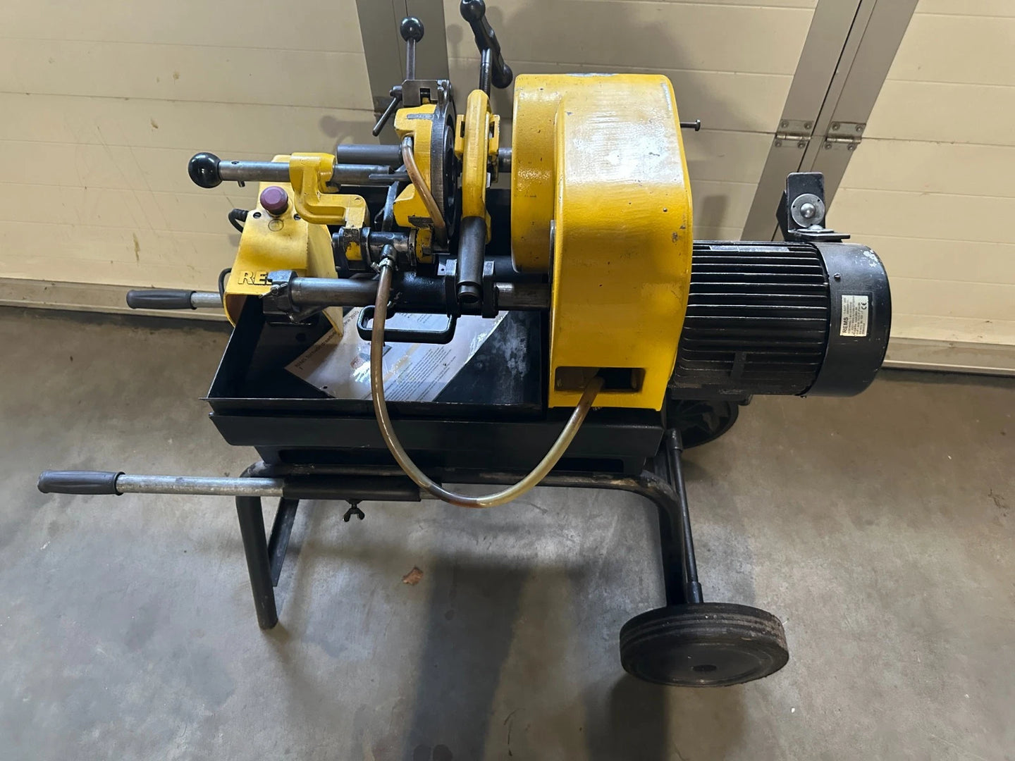 Rems TORNADO 2010 T Gewindeschneidmaschine für Rohrgewinde Rohrschneidemaschine