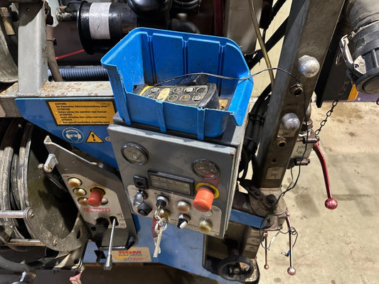 Rom Ecofit Rohrreinigungsmaschine 150bar-100l/m Einbaumaschine Funkfernbedienung