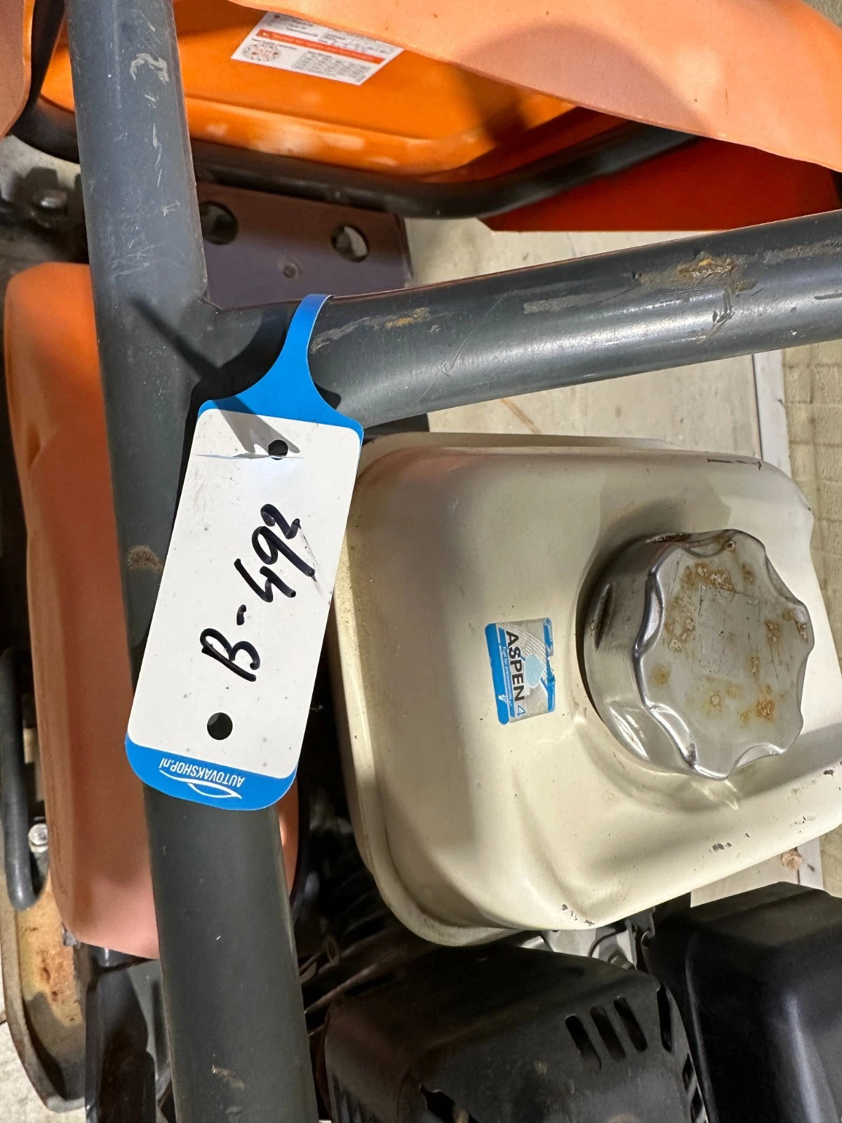 Belle FC 3612 E vibratory plate compactor 81kg year of manufacture 2019 B492