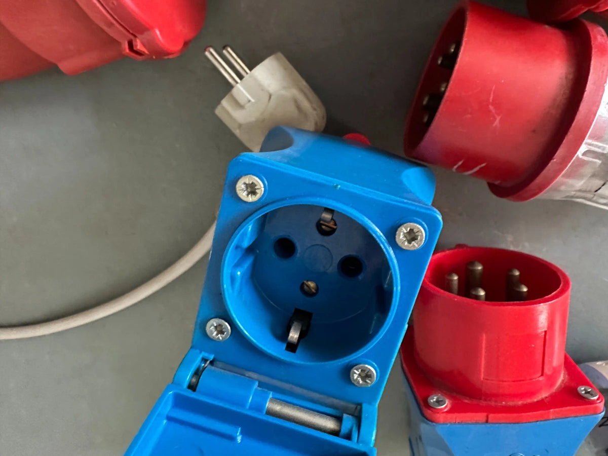 Mennekes Drehfeld Prüfstecker 1415 Drehfeld-Control Prüfstecker + test Kabel
