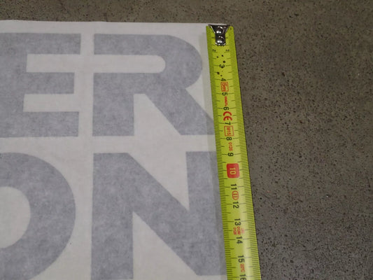 2x Original Wacker Aufkleber LOGO 160mmx470mm