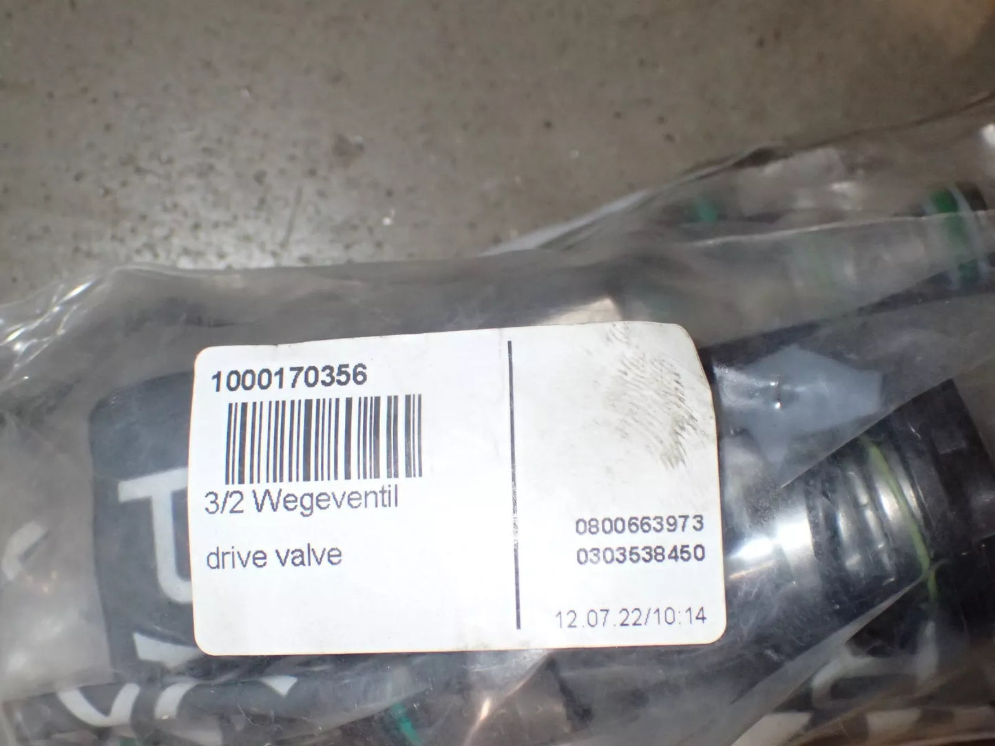 1x Original Wacker 3/2 Wegeventil WK07L 01-C-V