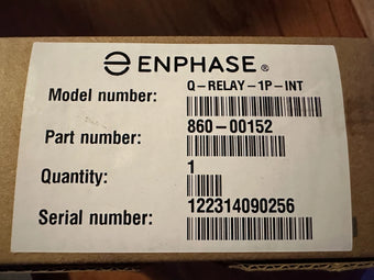 compare product ⚡Enphase Q Relay Relais 1 Phase Netztrennvorrichtung Q-RELAY-1P-INT⚡