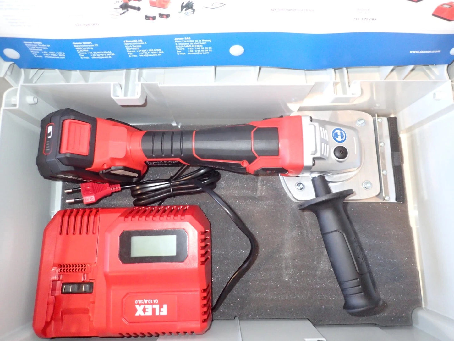 Janser compacte striptang 18V
